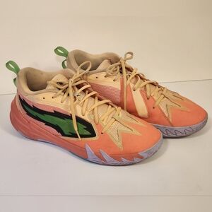 Puma Scoot Zeros Georgia Peach Basketball Shoe Mens Sz 12